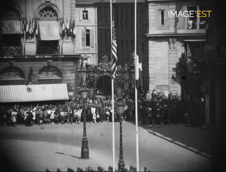 1er anniversaire de la Libération à Nancy